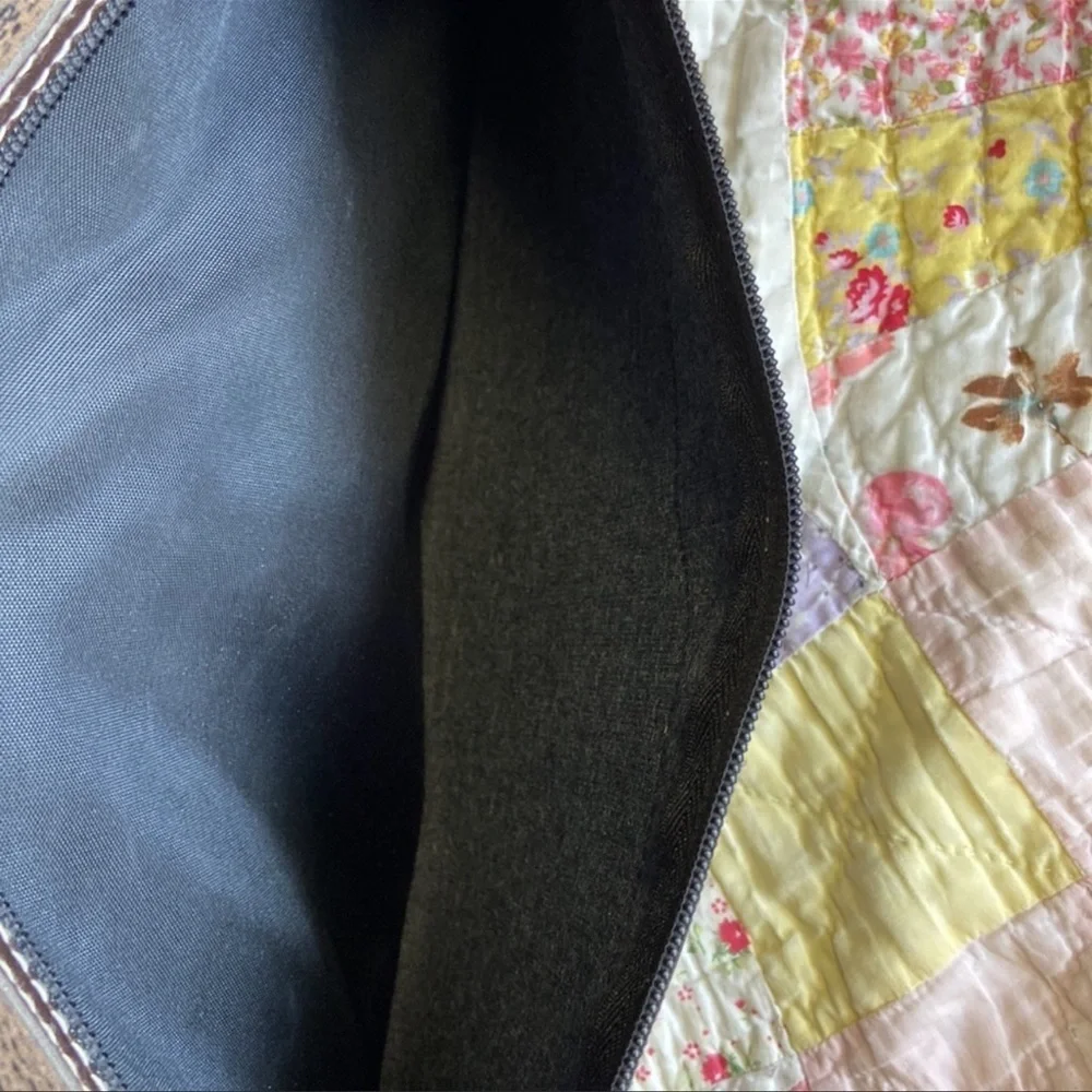 Vintage Oscar De La Renta | Faux Leather Pebbled‎ Luggage Travel Bag